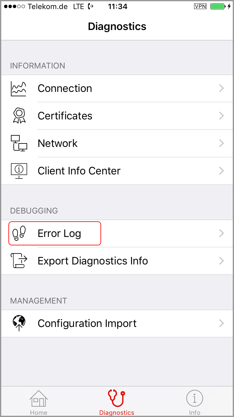 ncp secure entry client open log file failed